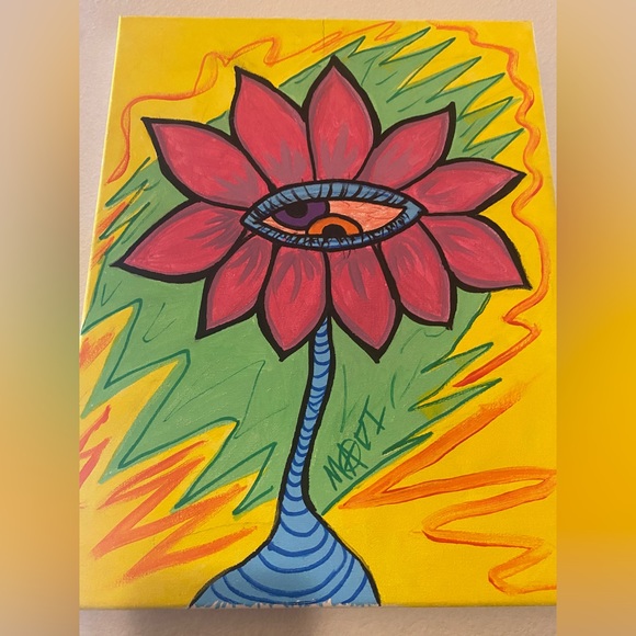Tripping flower Art